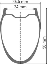 Roue arrière Dt swiss grc 1100 dicut® 50 28 cl shimano hg