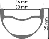 Roue Arrière DT Swiss XMC 1200 Spline® 30 27,5 cl Boost