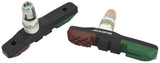 Patins de frein Quaxar triple v-brake couleur 70 mm