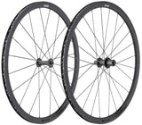 Paire de roues Dt Swiss Pr 1400 Dicut Oxic à pneu 32 mm