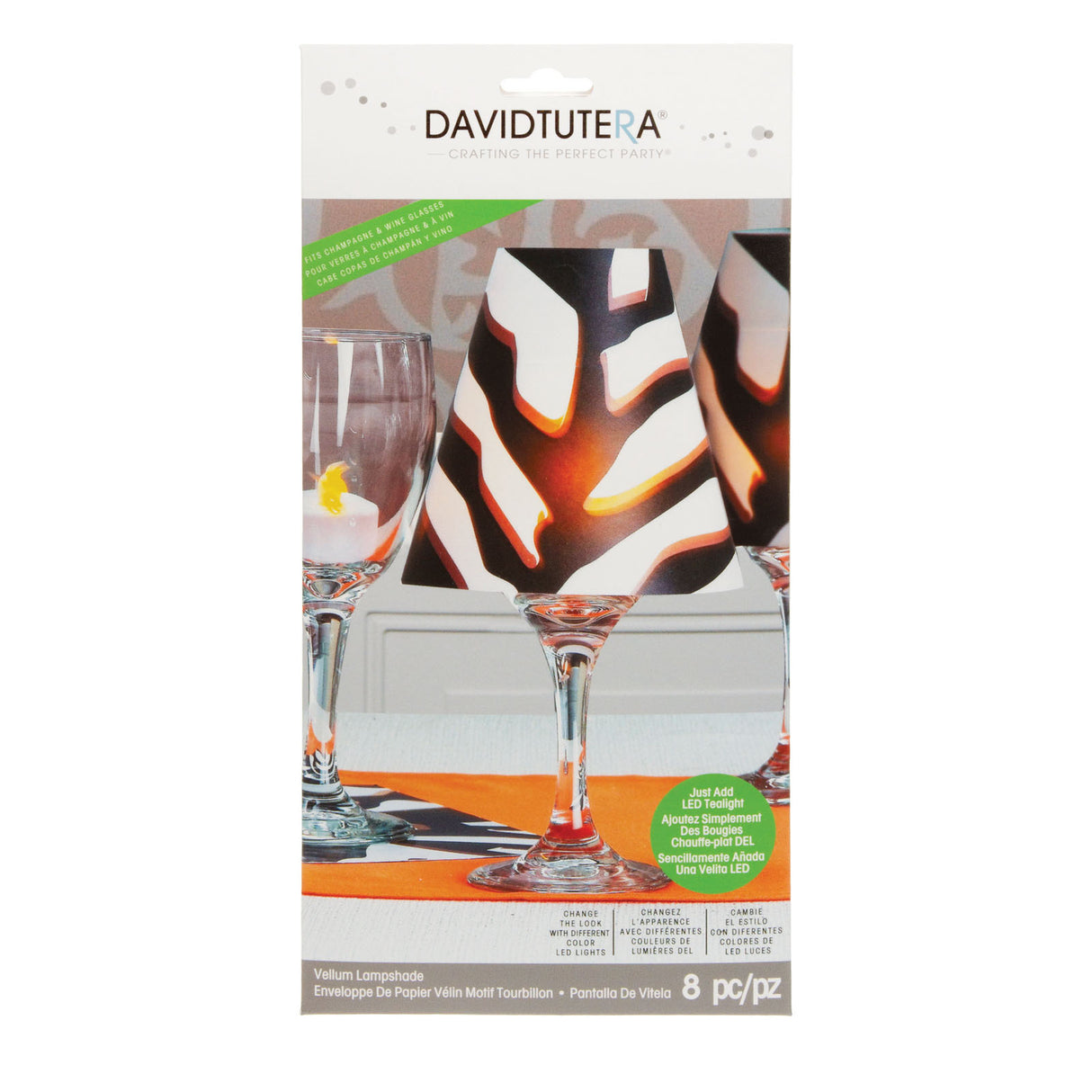 Darice • teinte vélin x8 animal côté sauvage