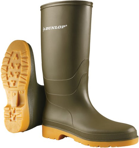 Dunlop 16247 laars pvc dull rapido groen - maat 36 - 00.032.015.36