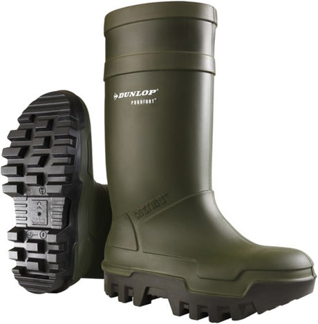 Dunlop c662933 thermo + purofort s5 full safety groen - maat 44 45 (uk10) - 15.032.047.10