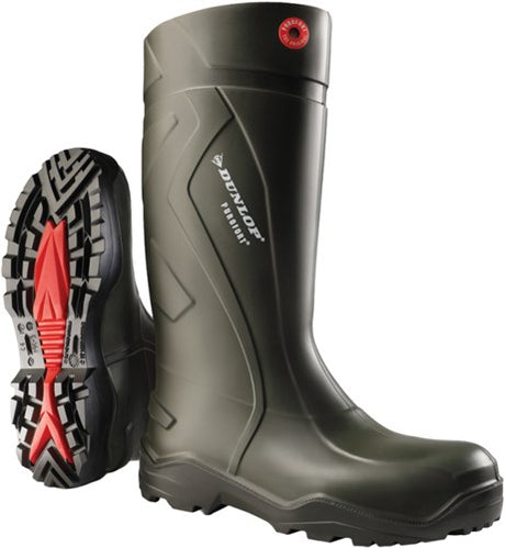 Dunlop d760933 purofort+ (onbeveiligd) groen - maat 40 - 15.032.043.40