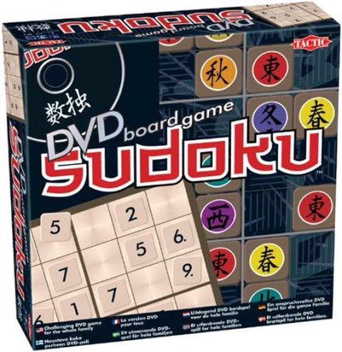 DVD du jeu de société Tactic Sudoku
