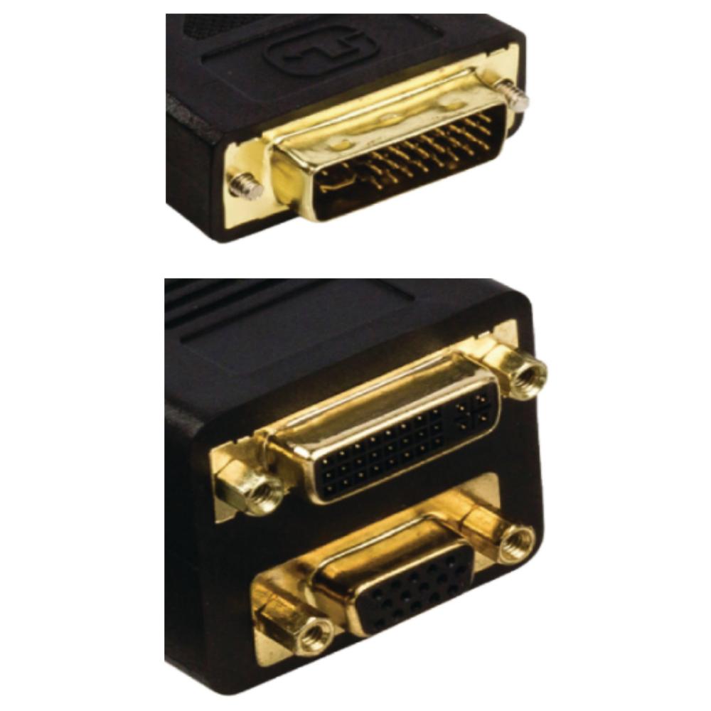 Répartiteur Dvi-i vers DVI + VGA