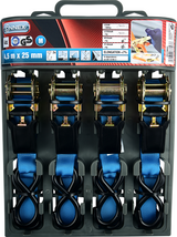 Connex jeu de 4 sangles de tension 4,5m cliquet 500kg - dy270643