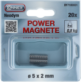 Connex aimant néodyme rond 5x2 20pcs 0.8kg - dy7100001