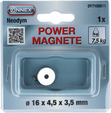 Aimant Connex néodyme rond 16x4x3 7,5kg - dy7100011