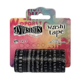 Ranger ink ranger • dylusions washi tape set noir 3,5 cm x 5,5 m 12 pièces