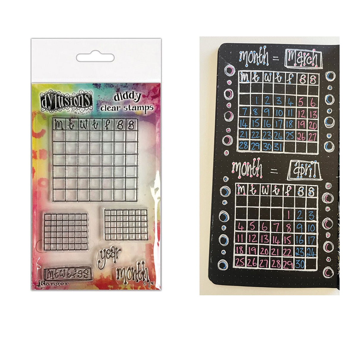 Ranger Ink Ranger • Dylusions Diddy Tampons transparents, jetez un œil !
