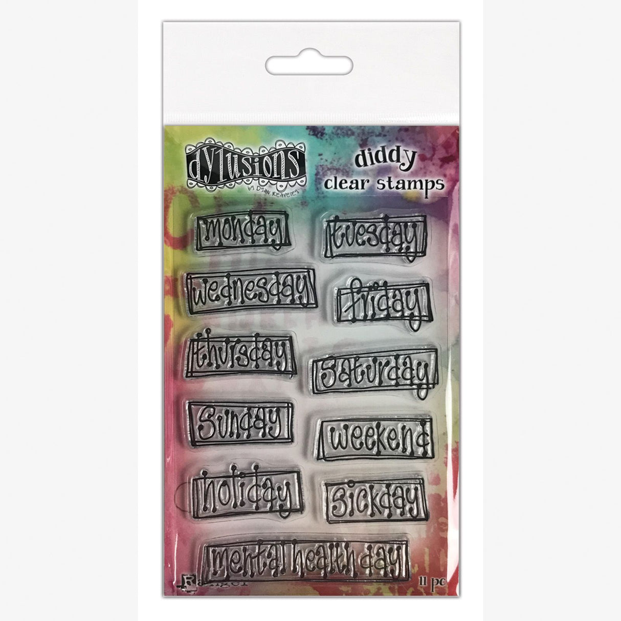 Ranger Ink Ranger • Dylusions Diddy Tampons transparents ooh, quelle journée !