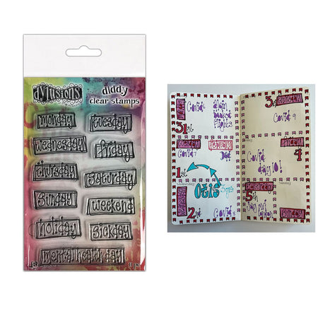 Ranger Ink Ranger • Dylusions Diddy Tampons transparents ooh, quelle journée !