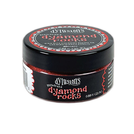Ranger ink ranger • dylusions dyamond rocks boîte aux lettres rouge