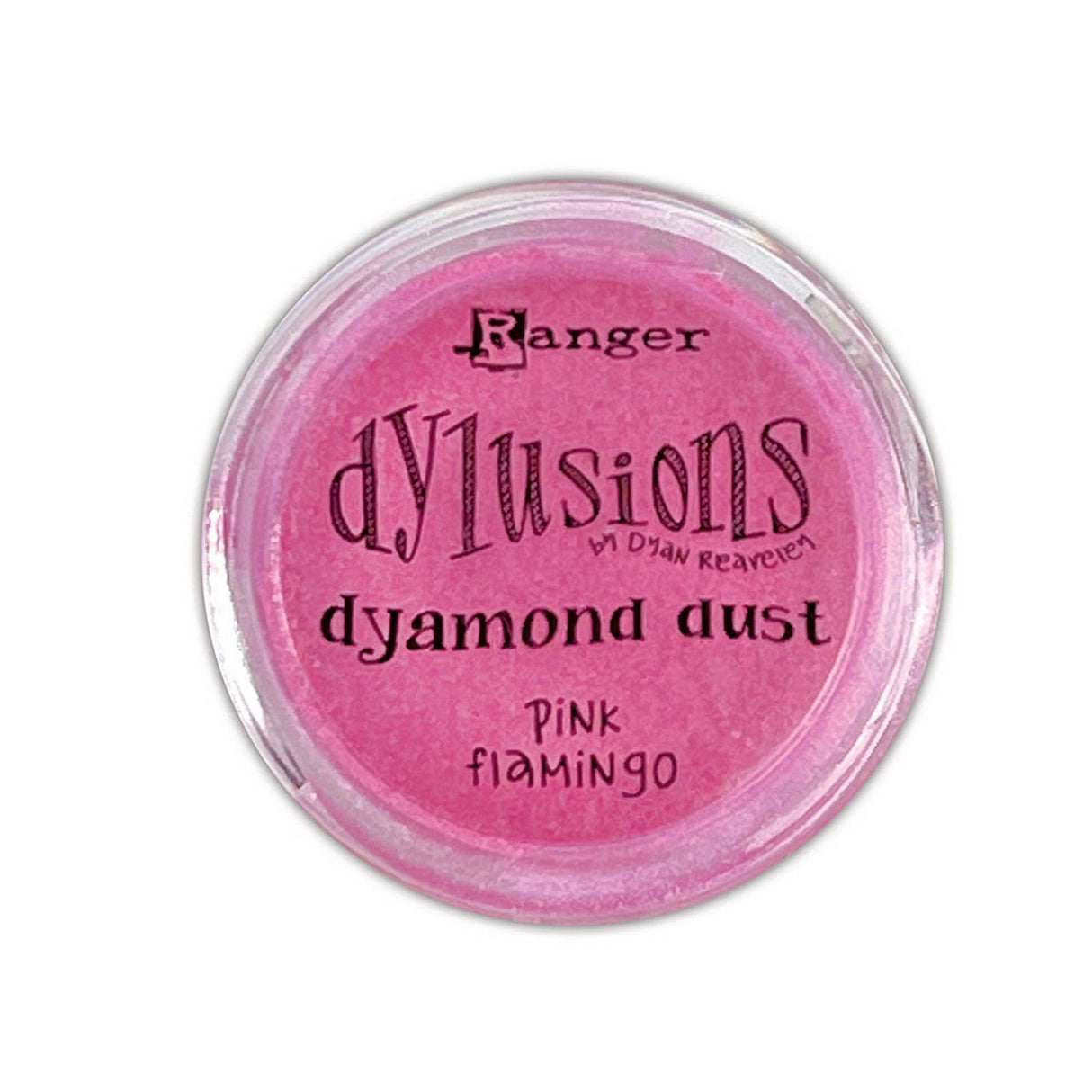 Ranger ink ranger • dylusions dyamond dust flamant rose