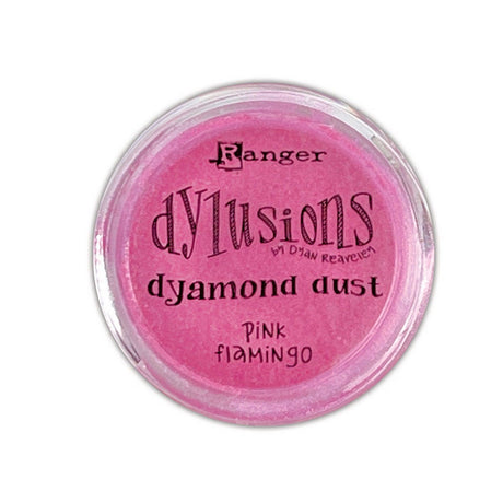 Ranger ink ranger • dylusions dyamond dust flamant rose