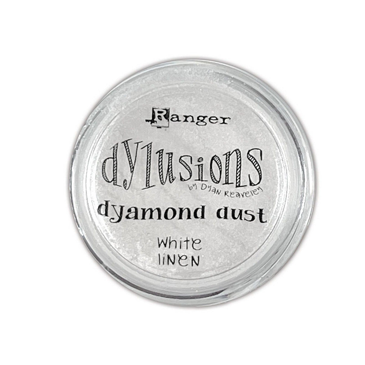 Ranger ink ranger • dylusions dyamond dust lin blanc
