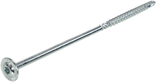 Dynaplus houtbouwschroef verzinkt tellerkop deeldraad +snijpunt torx tx30 6.0x220 100 | 50 stuks - 0286.01.52001