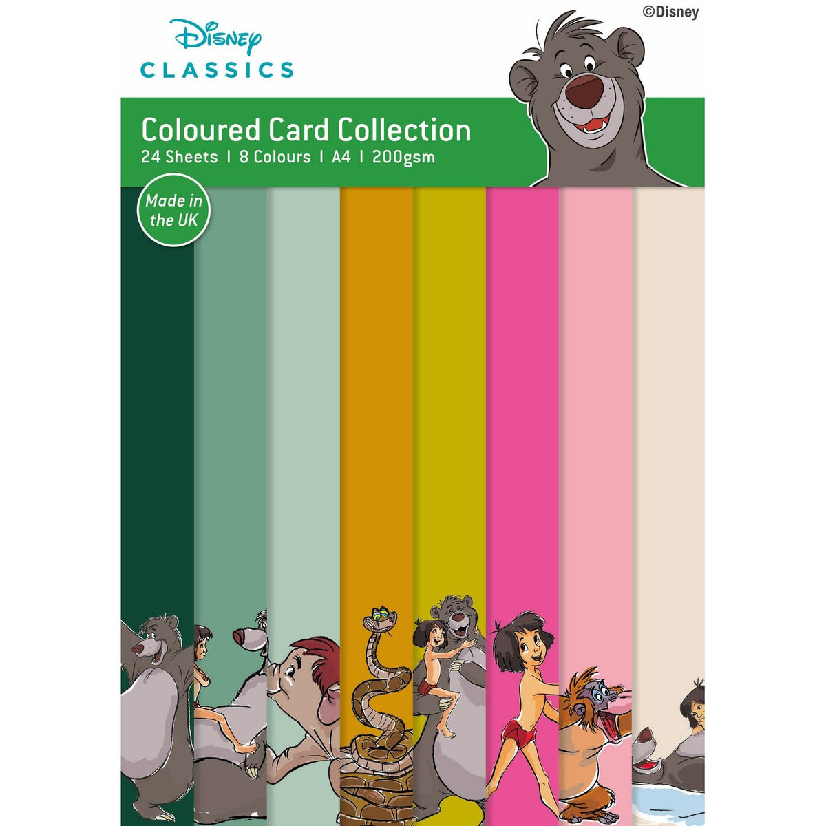 Expressions créatives • le pack de cartes colorées du livre de la jungle