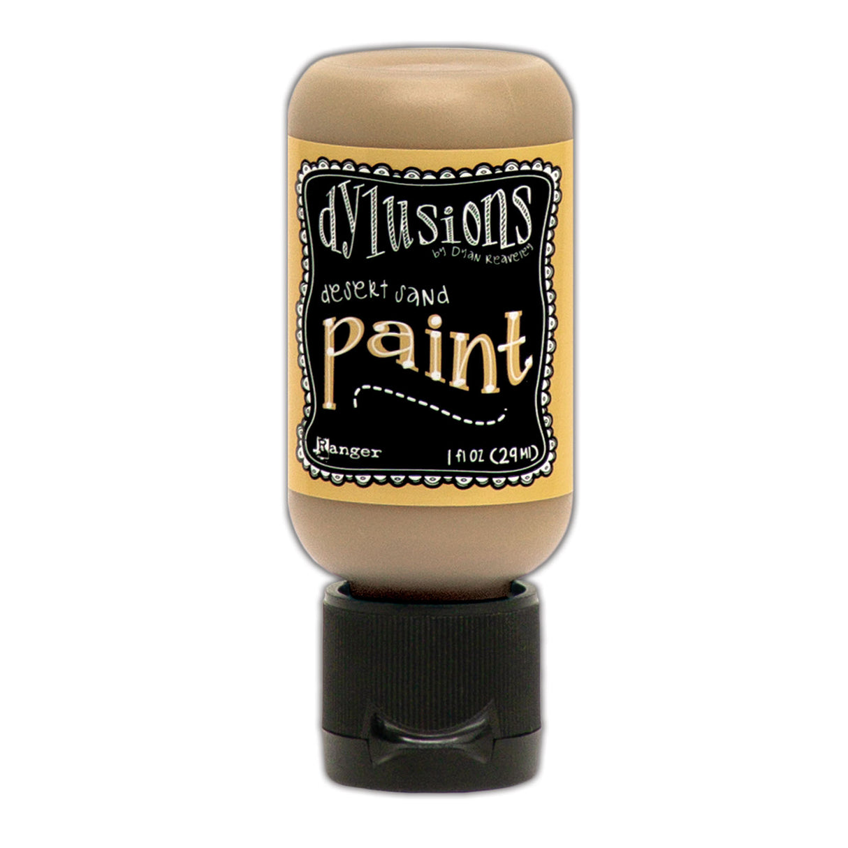 Ranger Ink Ranger • Dylusions Peinture Bouteille à bouchon rabattable Sable du désert 29 ml