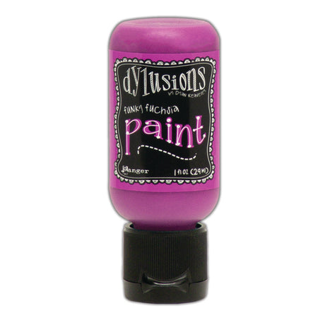 Ranger Ink Ranger • Dylusions Paint Flip Cap Flacon Funky Fuchsia 29 ml