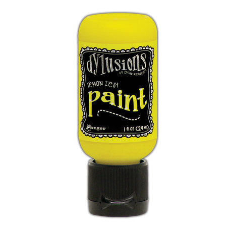 Ranger ink ranger • dylusions paint flip cap bouteille zeste de citron 29ml