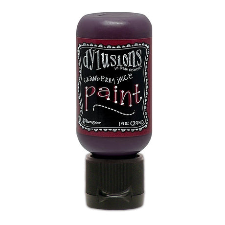 Ranger Ink Ranger • Dylusions Paints Bouteille à bouchon rabattable Jus de canneberge 29 ml