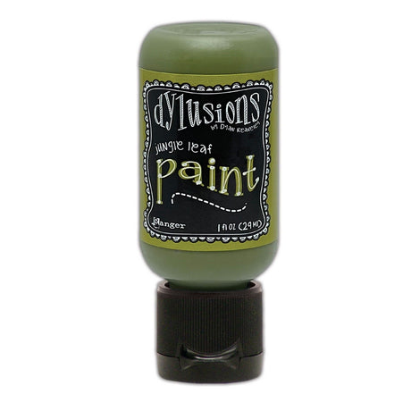 Ranger Ink Ranger • Dylusions Paints Bouteille à bouchon rabattable Feuille de jungle 29 ml