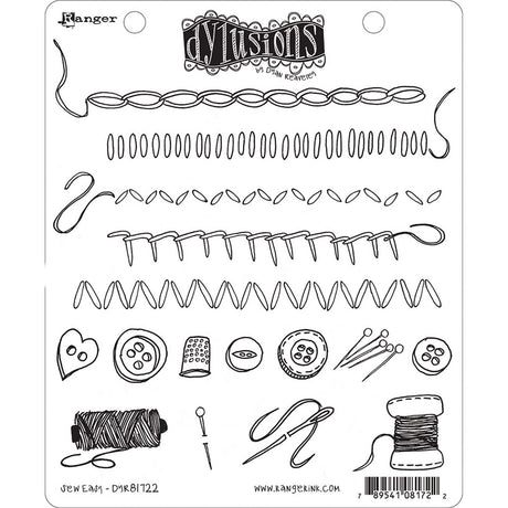 Ranger Ink Ranger • Dylusions s'accrochent des tampons à coudre facilement