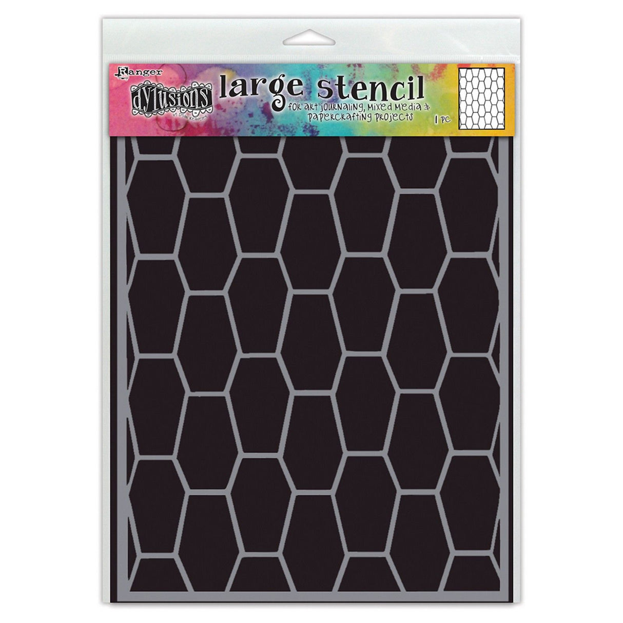 Ranger ink ranger • pochoir cercueils dylusions 22,86x30,28cm