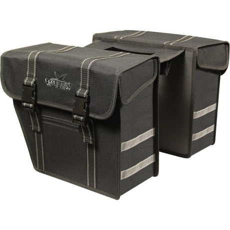 Groenlands Double Bicycle Bag City 25 litres noir