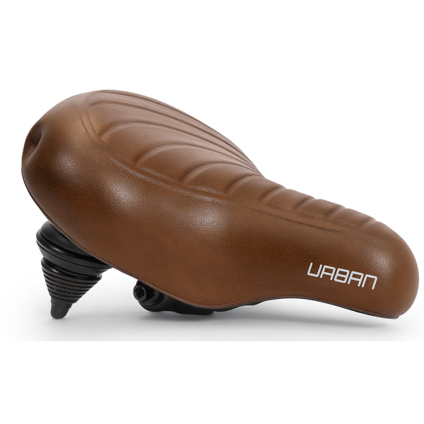 Selle de vélo Edge urban xl wave - marron