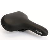 Towny de la selle à vélo avec mousse mémoire - noir