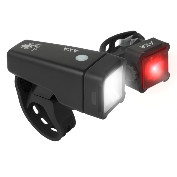 Axa kit d'éclairage niteline t4-r usb (sur carte)