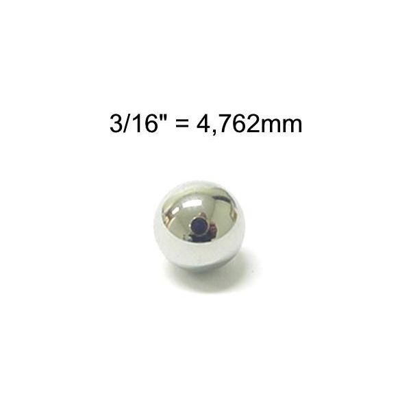 Balles Buzaglo marabu 3 16 - 4 762 mm.