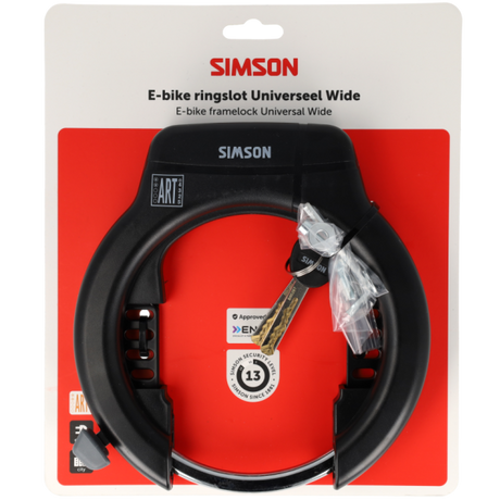 Simson antivol de cadre universel large insert pour vélo électrique 80mm art**