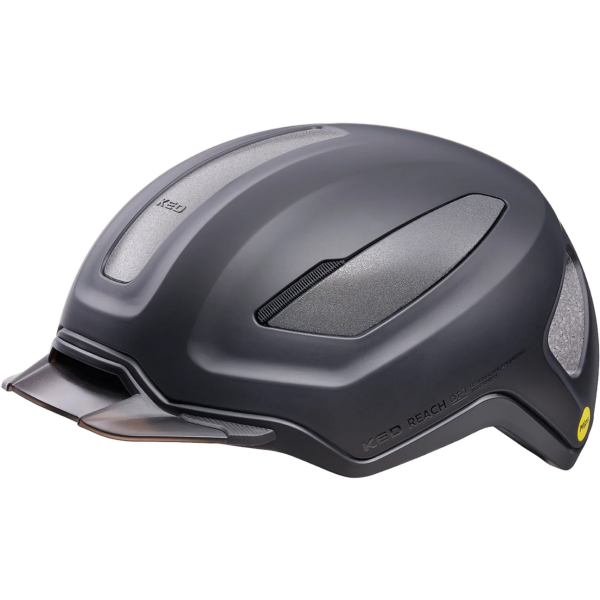 Casque de vélo KED Atteignez DT Large 58-62 cm - Black Matt