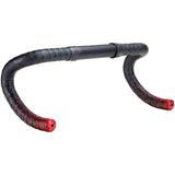 Supacaz Super Sticky Kush Star Fade Ribbon Black Rouge en aluminium Rouge rouge