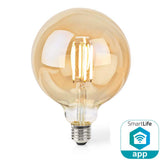 Lampe à incandescence LED Nedis smartlife | Wi-Fi | e27 | 806 ml | 7 heures | 1 pièce - wifilrf10g125 wifilrf10g125