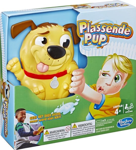 Hasbro, jeu de chiot qui fait pipi pour les enfants