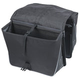 Sacoche de vélo double Basil forte mik 35 litres 15 x 38 x 30 cm - noir