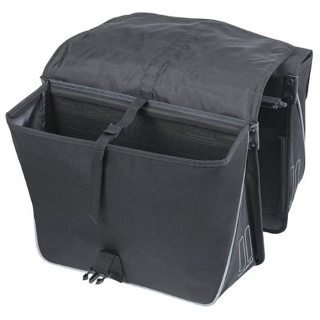 Sacoche de vélo double Basil forte mik 35 litres 15 x 38 x 30 cm - noir