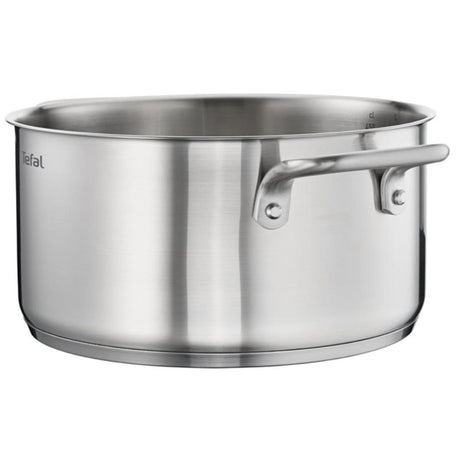 Tefal Cookware Tefal Virtuoso Casserole + Couvercle en Verre 24 cm Argent