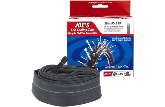 Joes joe's no flats - chambre à air tube auto-obturant av 29x1.90-2.35 (vtt)