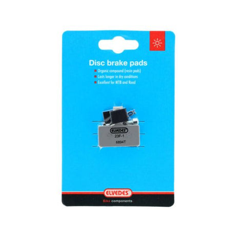 Elvedes cable systems bv jeu de plaquettes de frein à disque elvedes - shimano - composé organique (résine) - 1 paire