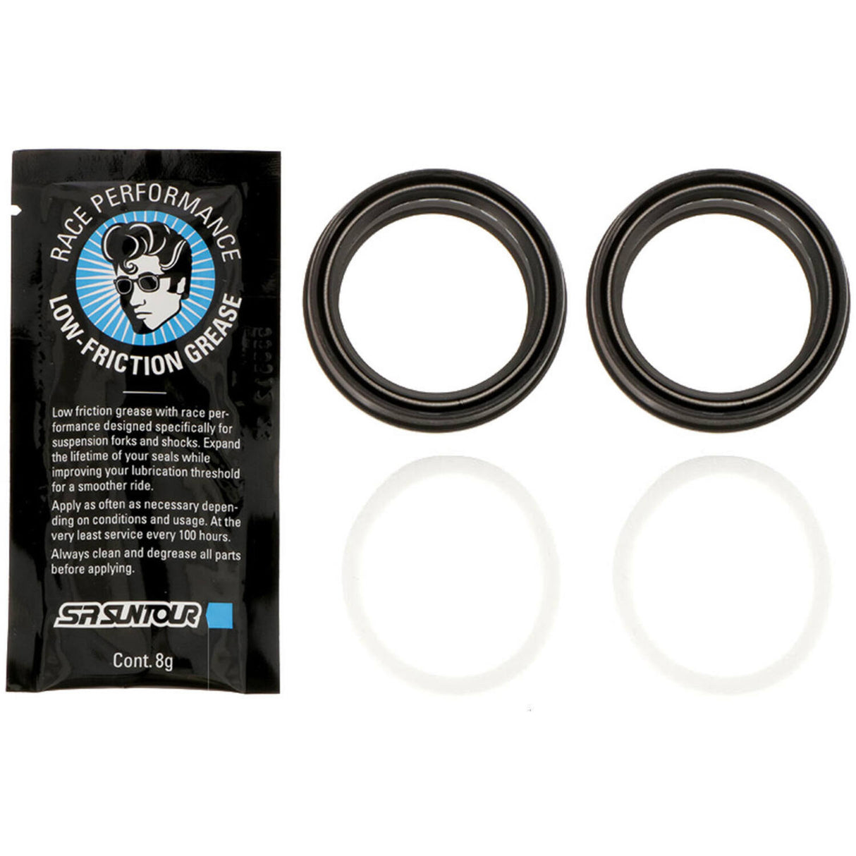 Srsuntour SR Suntour - Kit de service joint anti-poussière pour Axon34 Raidon34 FKA122-12
