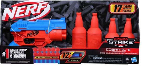 Hasbro Nerf Alpha Strike Cobra RC6 comprenant 12 fléchettes