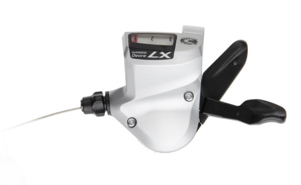 Shimano LX SL-T660 Persulator Shifter 3V Left Srebrny czarny