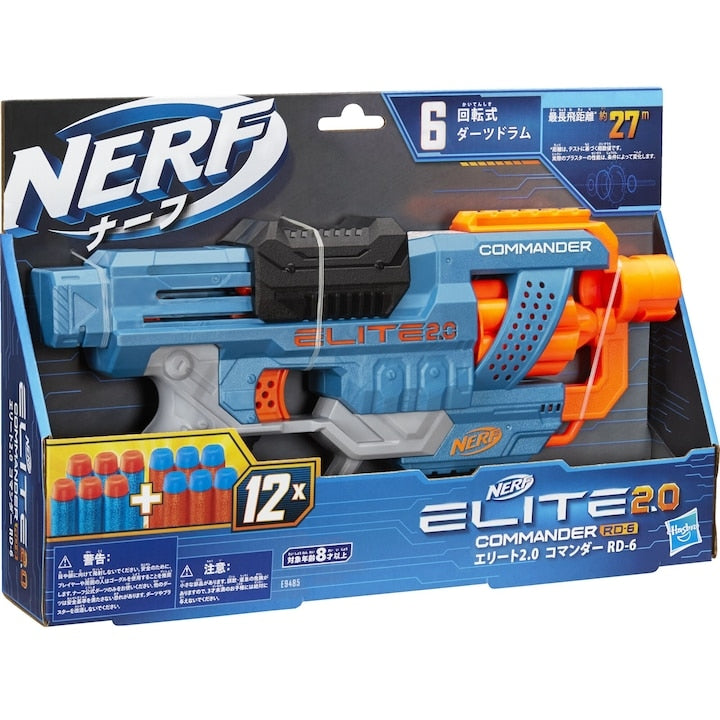 Hasbro Nerf Elite 2.0 Commander RD-6 avec 12 flèches