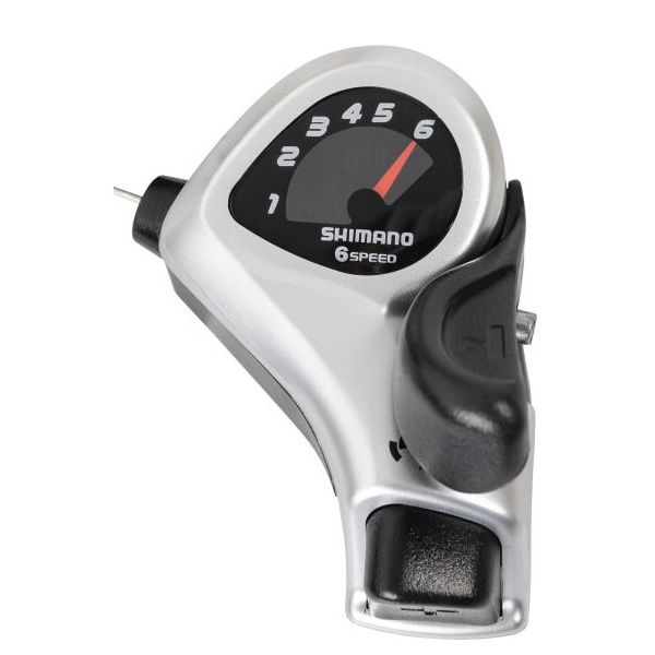 Shimano ajusteur de vélo droit 6 vitesses st-tx50 - noir argent